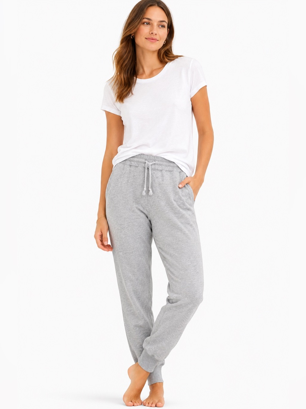 J.Crew Saturday Jogger Sweatpants Gray 100% Cotton Medium